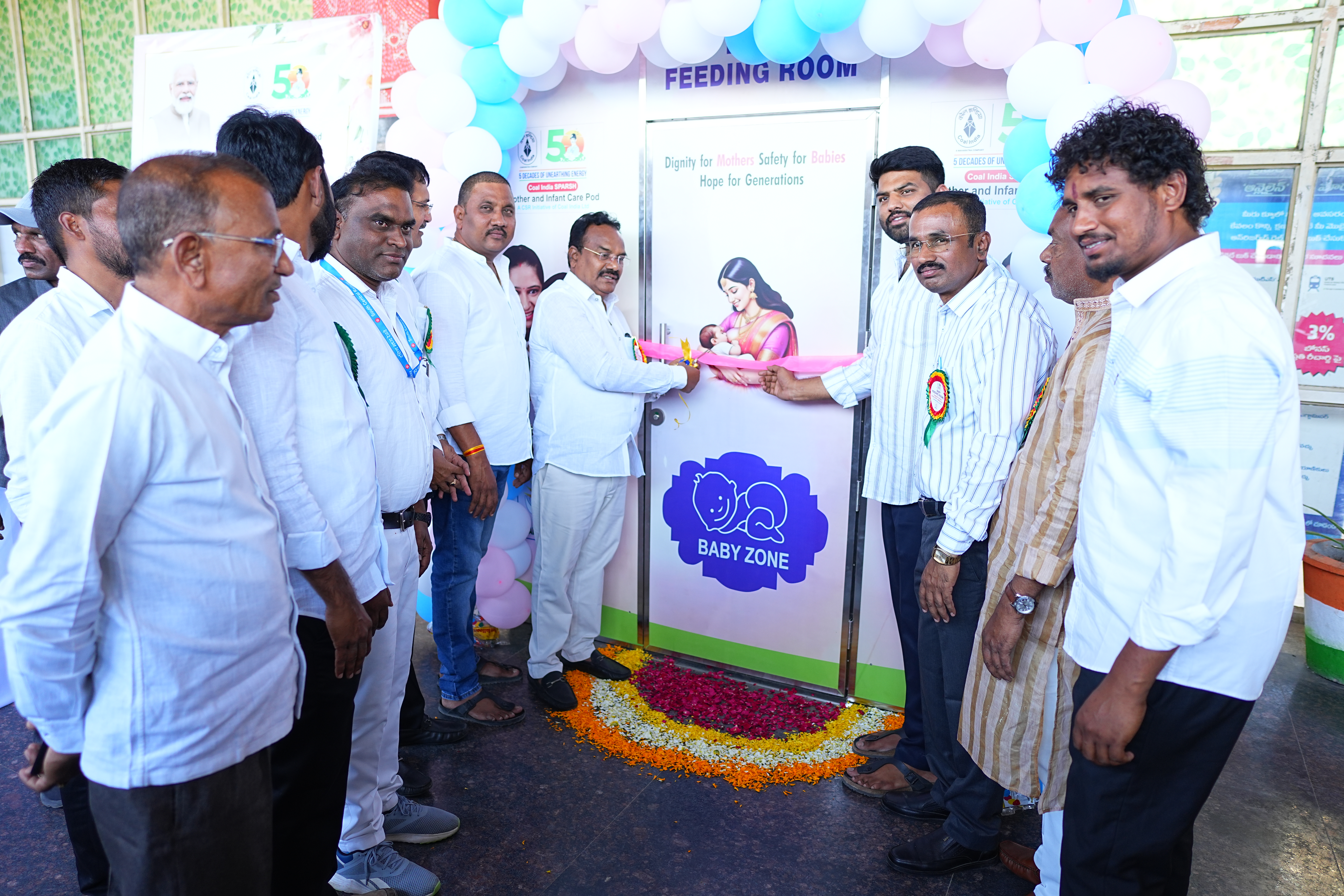 Railway Station MotherNest installation